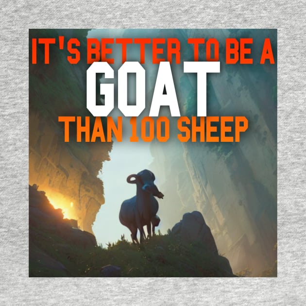 Goat Simulator It&#39;s Better to Be A Goat Than 100 Sheep by Trendy-Now